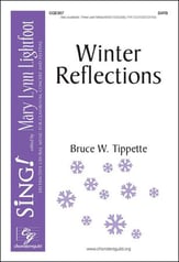 Winter Reflections SATB choral sheet music cover